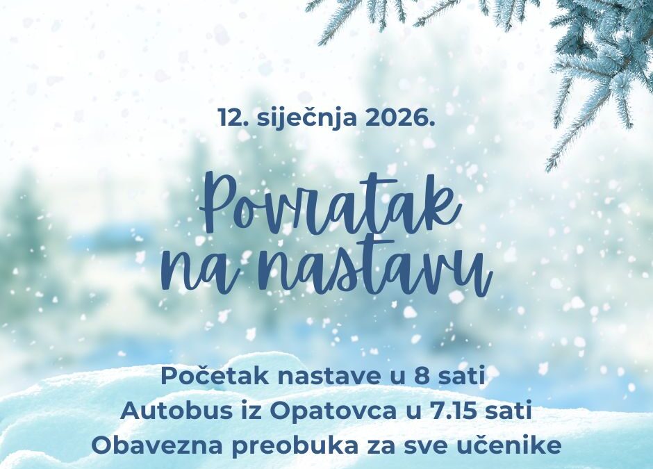 Povratak na nastavu