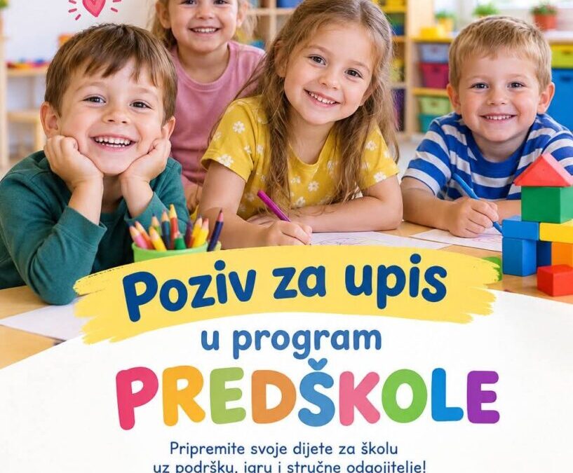 Upis u program predškole
